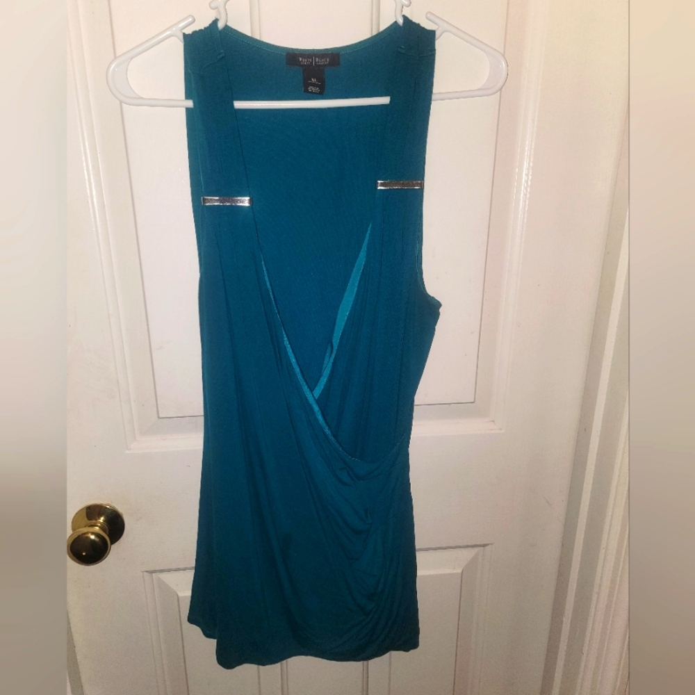 Dark Teal Sleeveless Top